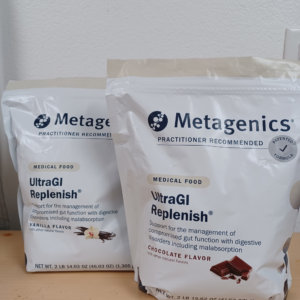 Metagenics- UltraGI Replenish chocolate & vanilla